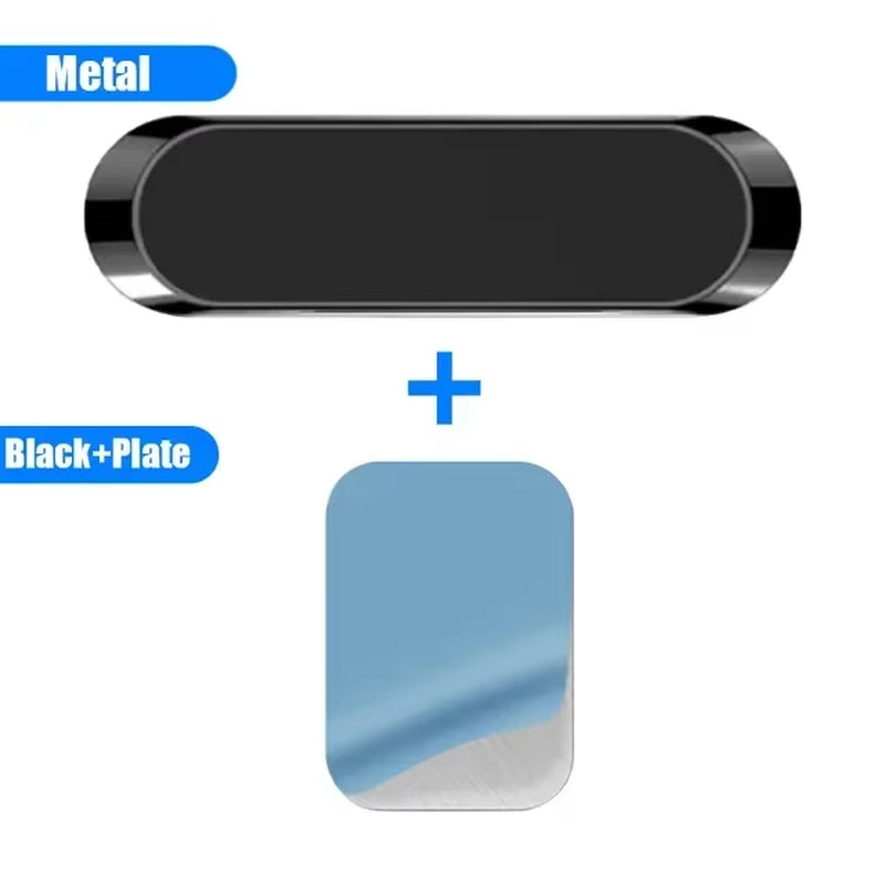 Metal Strong Magnetic Car Phone Holder Magnet 360° Swivel Cell Phone Stand in Car GPS Support for Iphone Xiaomi Huawei Samsung